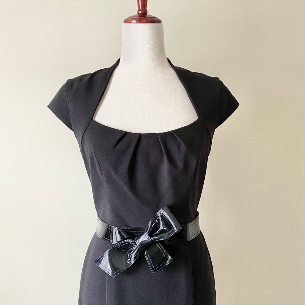 WHBM Classic Black Dress Size 4. - Picture 4 of 16